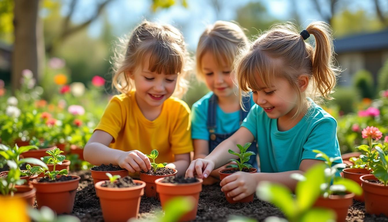 découvrez 5 idées d'activités ludiques pour un atelier jardinage enfant en 2025. initiez les plus jeunes au plaisir du jardinage avec des jeux créatifs et éducatifs adaptés à leur âge !