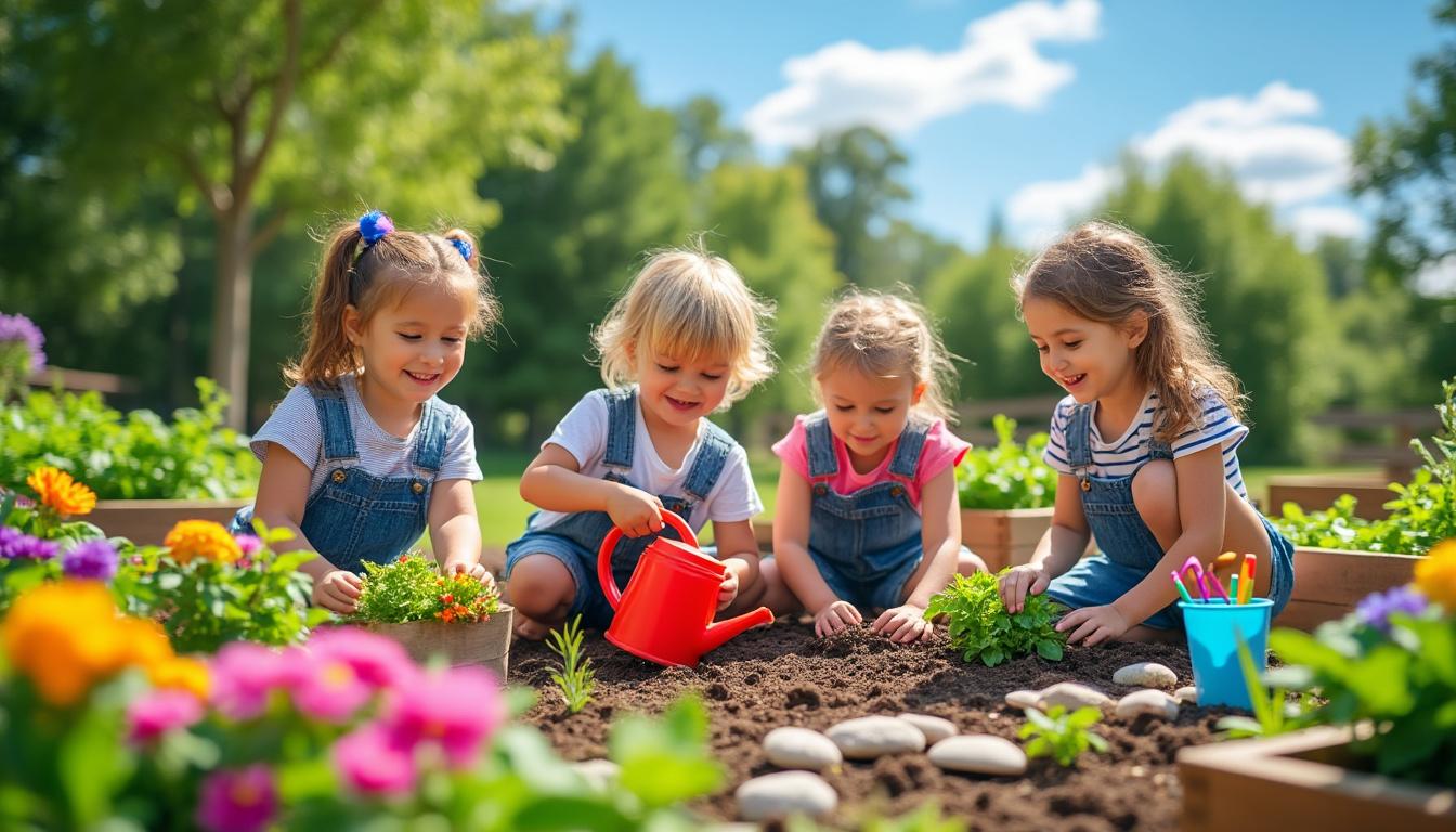 Atelier jardinage enfant : 5 idées d’activités ludiques pour 2025