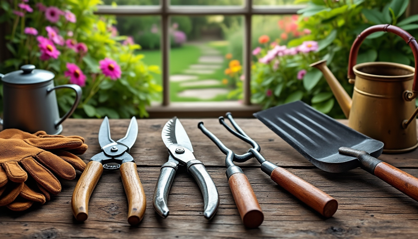 Outils de jardinage professionnel : comment choisir le matériel adapté à vos besoins ?