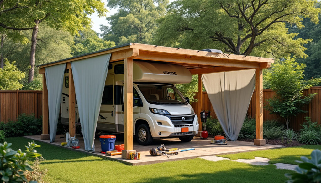 découvrez nos conseils pratiques pour fabriquer un abri pour camping-car économique. profitez d’astuces et de solutions accessibles pour construire un abri solide tout en réduisant vos dépenses.