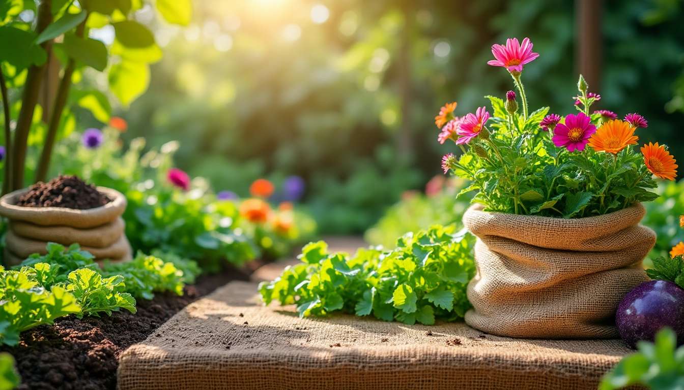 Toile de jute pour le jardin : usages et conseils pour une culture écologique
