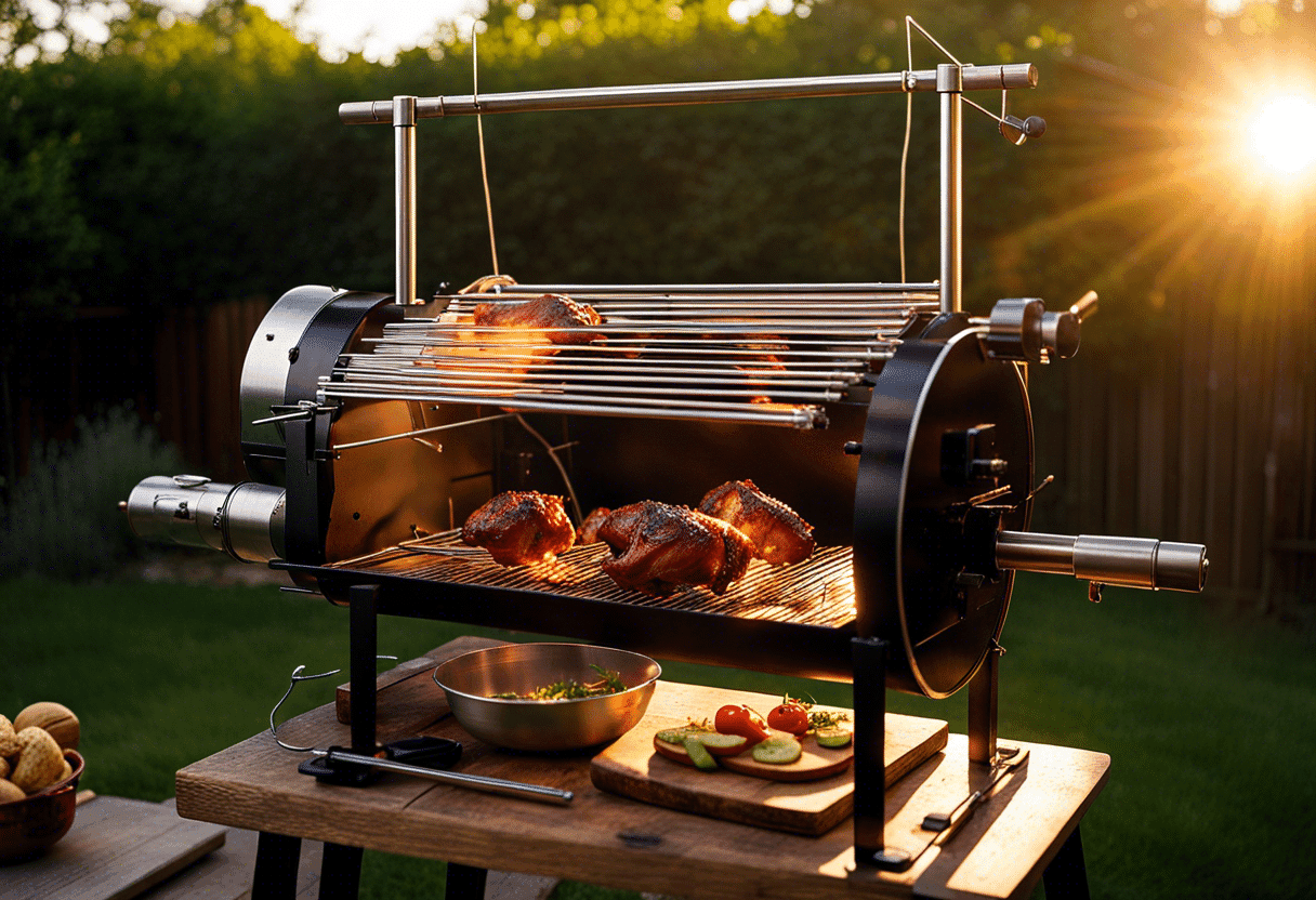 découvrez comment fabriquer un tourne-broche méchoui avec notre guide complet et le matériel essentiel pour réussir votre cuisson traditionnelle à la maison.