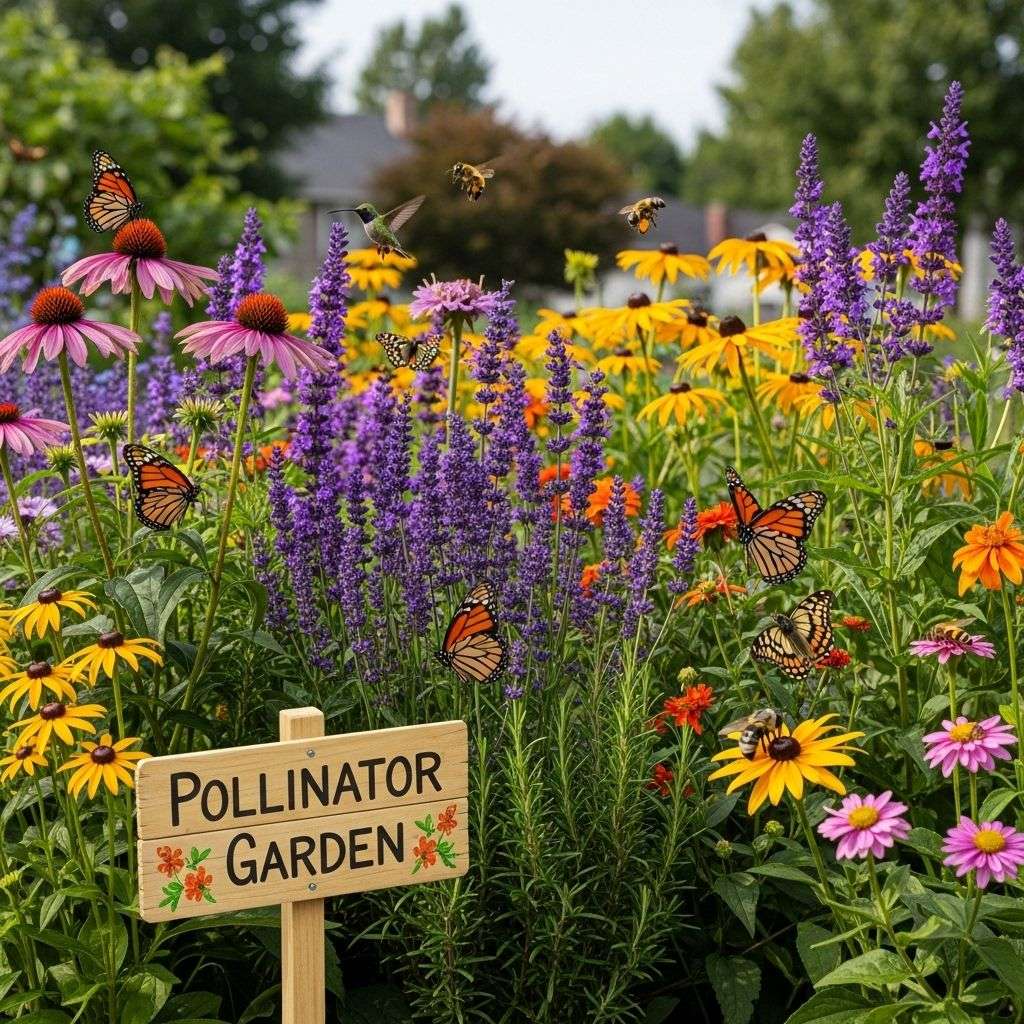optimisez votre jardin pour attirer et soutenir les pollinisateurs essentiels comme les abeilles, papillons et autres insectes bénéfiques, favorisant ainsi la biodiversité et la santé de vos plantes.